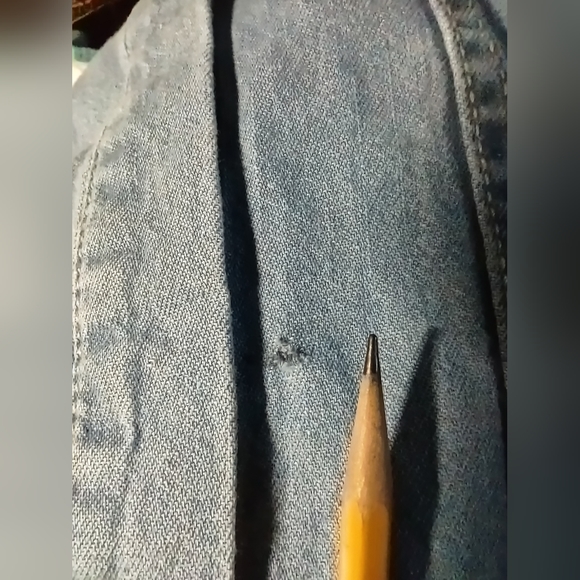 Lone Star, Juniors Sz Med, Lt Weight Cotton Denim Jacket, Snap Front, NWTs - Picture 11 of 15